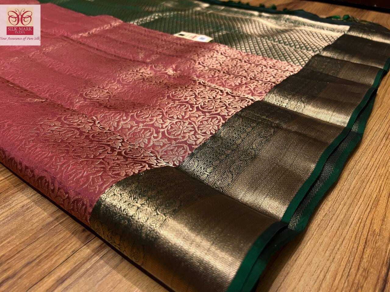 Pure Kanjivaram Silk Bridal Silk Saree