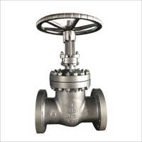 Flanged End Gate Valve - Stainless Steel, 55 Mm Diameter | Gear Operated, High-temperature Use, Suitable For Air/water/chemical