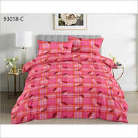 Pink Colour Cotton Bedsheet