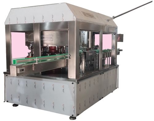 Automatic Can Filling And Seaming Machine Application: Food