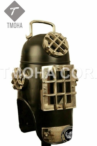 Antique US Navy Deep Sea Marine SCA Scuba Reproduction Diving Helmet Divers Helmet Mark V DH0227