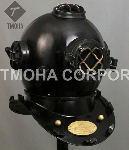 Antique US Navy Deep Sea Marine SCA Scuba Reproduction Diving Helmet Divers Helmet Mark V DH0231