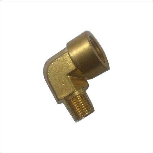 90 Degree Short Radius Brass Elbow Adapter