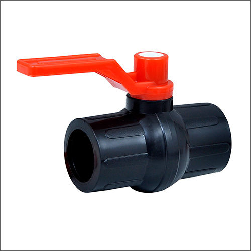 Long Handle PP Black Ball Valve