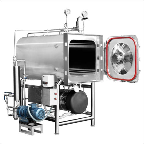 High Pressure High Vacuum Horizontal Rectangular Autoclave - Application: Hospitals