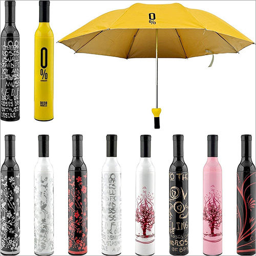 Yellow Bottle Umbrella