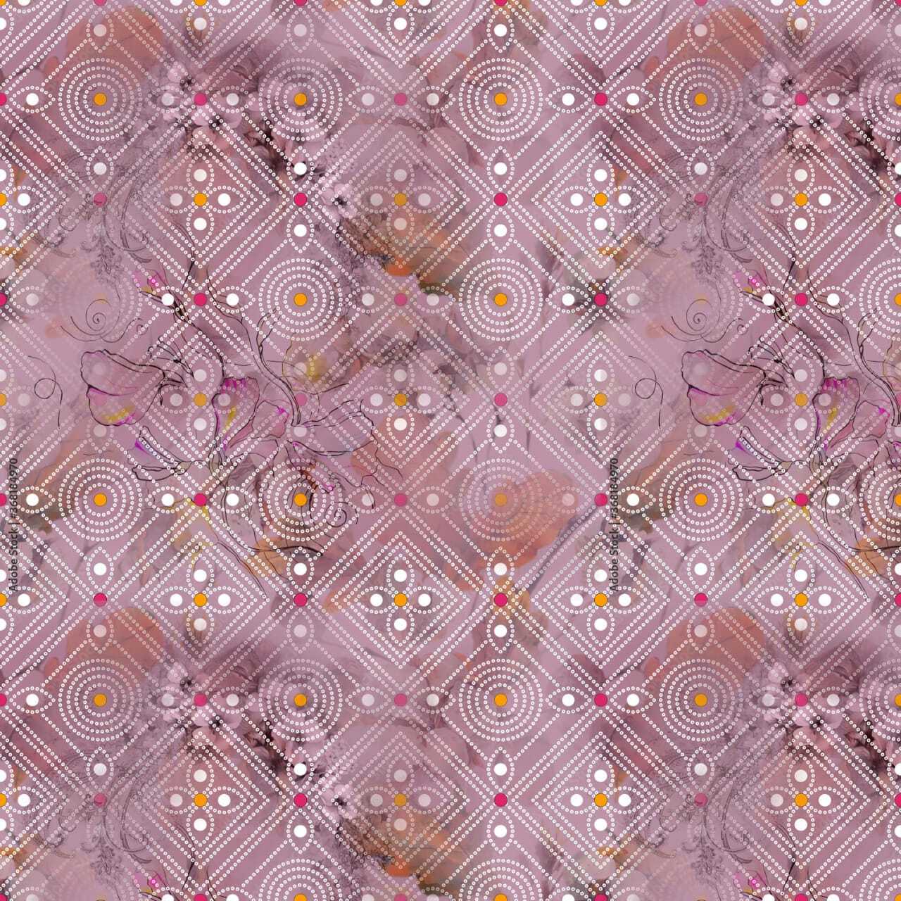 Organza Digital Printed Fabric