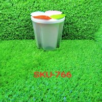 KITCHEN STORAGE  TRANSPARENT SEALED CANS