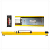 Yellow Railway Track Gauge Cum Level