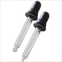 Plastic Eye Dropper - Durable Synthetic Material, Black Color, Portable Use For Commercial Applications
