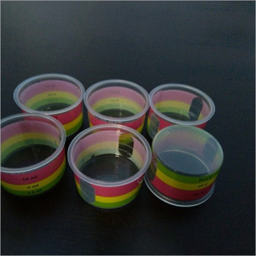 10ML Measuring Cap - Plastic Material, Manual Operation | Durable, Resilient, High-Performance Liquid Measurement Tool