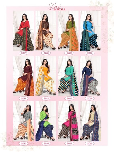 Ganesha Desi Vol-2 Regular Wear Printed Cotton Dress Material Catalog Wholesaler