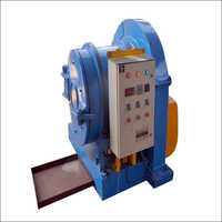 Rotary Barrel Type Shot Blasting Machine - Color: Blue