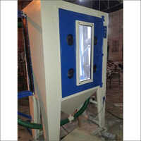 Glass Sand Blasting Machine - Color: White Blue