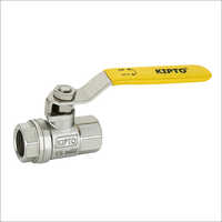 15 Mm Stainless Steel Investment Casting Ball Valve - Stainless Steel, 15 Mm Size | Designed For Industrial Use With Effective Water Flow Control