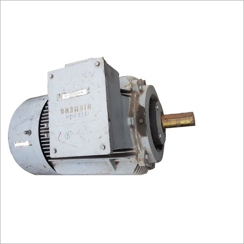 125 HP Used Siemens Electric Motor - 415 V, 2200 RPM | Double Phase, Mechanical Seal, Electric Start