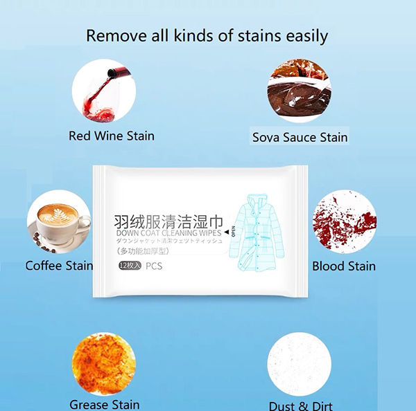 Cloth Stain Remover Wipe