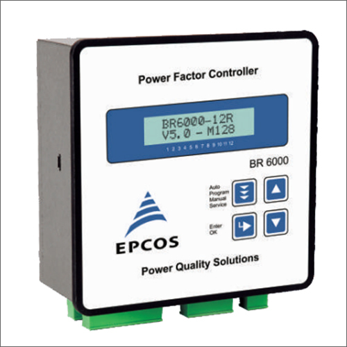 BR6000 Series Power Factor Controller - 415 Volt, 50/60 Hertz Digital Display | Advanced Power Factor Correction for Industrial Applications