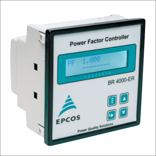 BR4000-ER Series Power Factor Controller - 50/60 Hertz Frequency, 415 Volt Supply | Digital Display, Ergonomic User-Friendly Design
