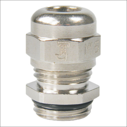 E1W Double Compression Type 20L 20mm Nickel Plated Armoured Gland