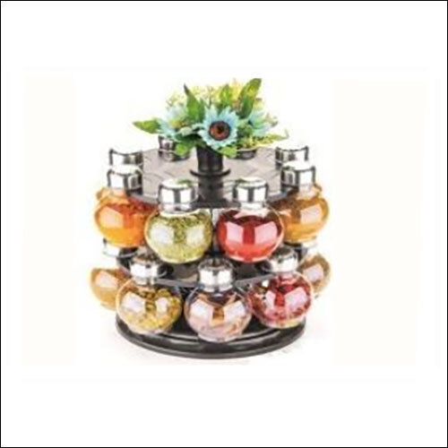 Multicolor Spice Rack Jumbo Round 16 Jar