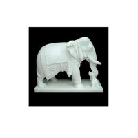 Elephant Marble Statue for Gifts