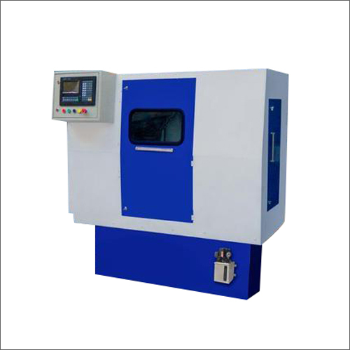CNC Trainer Lathe Machine - Metal Build, Blue Color | Automatic Control System, High Efficiency, Warranty Included