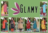 New Glamy Fashion Vol-1 Fancy Festive Wear Rayon Ready Made Catalog Dealer