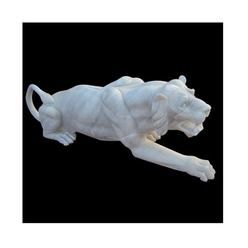 Tiger Marble Statue for Business And Promotional Gifts