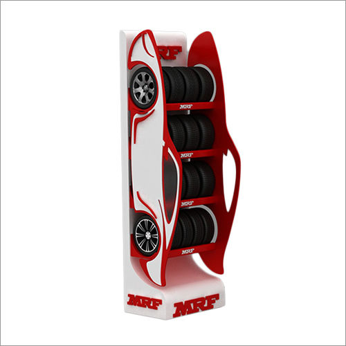 MRF Tyre Display Stand