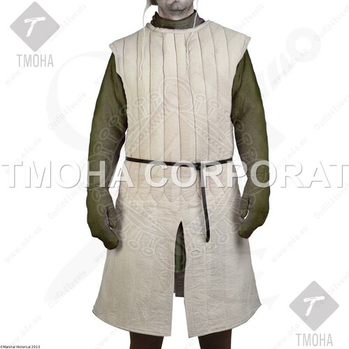 Medieval Wearable Costumes Gambeson Padded sleeveless gambeson MG0007
