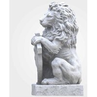 Decorative Marble Lion Statue for Gift And Home decor