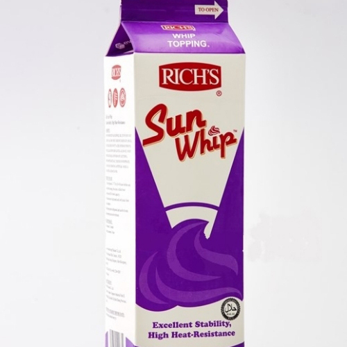 1 kg Rich Sunwhip - 1 Kilogram Bottle | Rich Texture, Versatile Use, Ideal for Enhancing Culinary Creations, Easy Pour Design