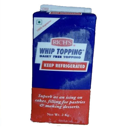 2 Kg Rich Whip Topping Rwt Packaging: Vacuum Pack