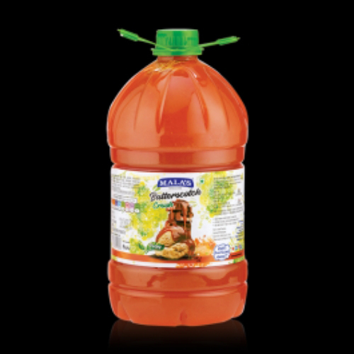 Butterscotch Crush - 5 Litre Bottle | Delicious Butterscotch Flavor, Ideal for Beverages and Desserts