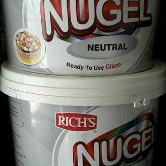 2.5 Kg Rich Nugel - Neutral Glaze Packaging: Can (Tinned)