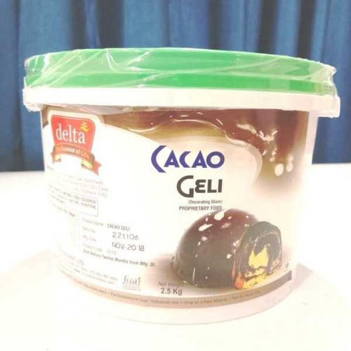 2.5 Kg Delta Chocolate Glaze Packaging: Can (Tinned)