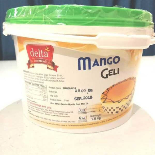 2.5 Kg Delta Mango Glaze Packaging: Can (Tinned)