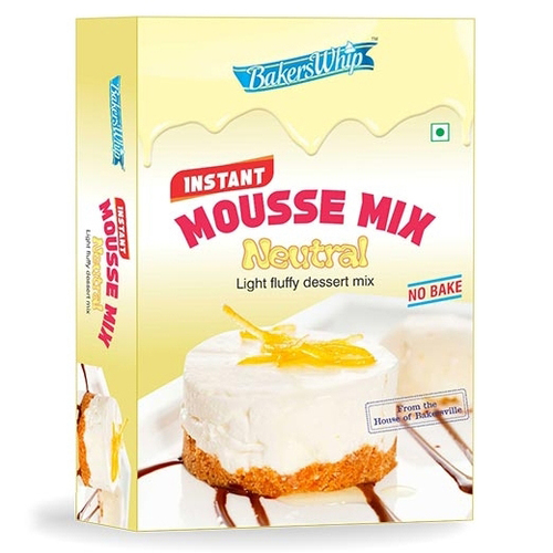 Instant Vanilla Mousse Mix - 500 Gm Pack Size | Creamy Texture, Easy Preparation, Delicious Dessert