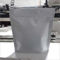 White Stand Up Pouch