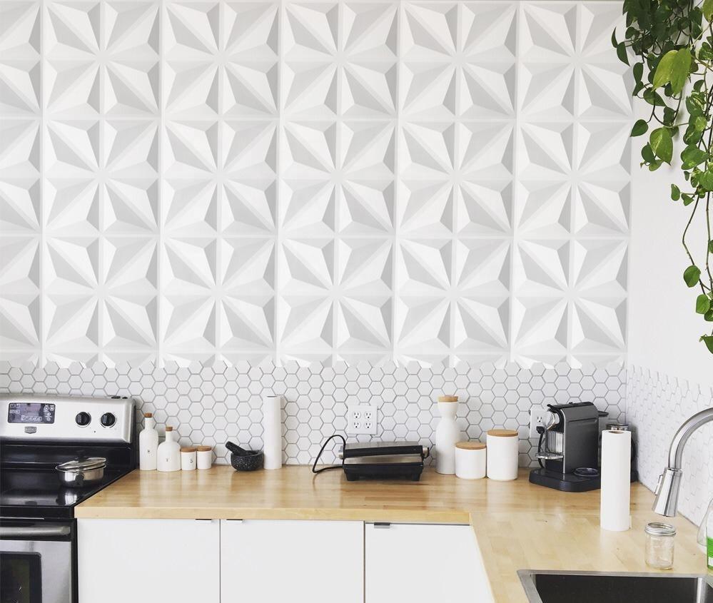 3D Foam Wall Sticker Size: 70 Cm X 77 Cm