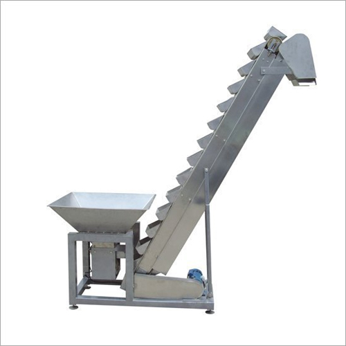 Rubber Bucket Elevator Belt - Stainless Steel Plate Chain Industrial Low Speed Material Handling Equipment for Stone Cement Power Stations and Waste Treatment