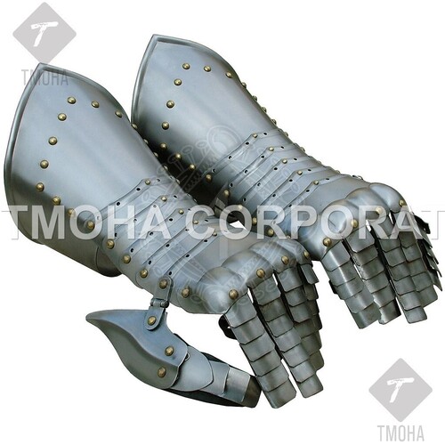 Medieval Wearable Gauntlets / Gloves Armor Pair of gauntlets Pelleus GA0005