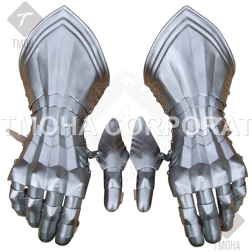 Medieval Wearable Gauntlets / Gloves Armor Sallet gauntlets GA0006