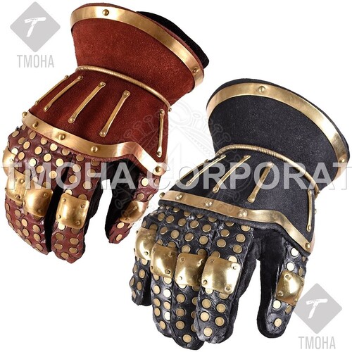 Medieval Wearable Gauntlets / Gloves Armor Hourglass Gauntlets GA0009