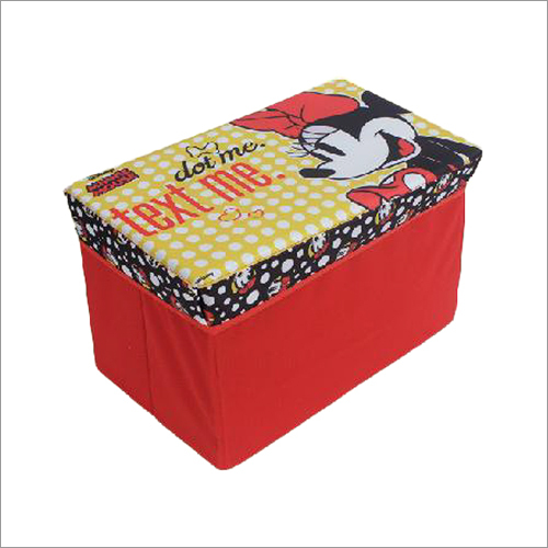 Kudos Disney Big Storage Box - Polyester, Big Size, Multicolors - Features Versatile Storage for Toys, Clothes, and More