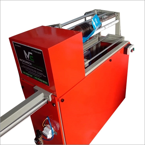 Automatic Paper Core Cutter Machine - Metal Build, Semi Automatic Control System | Automatic Feeding, High Quality Output