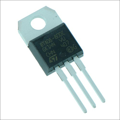 BTA08-800C Transistor - TO-220, 3 Pin Through Hole | 800V Rated Voltage, 125°C Maximum Operating Temperature, Industrial Application