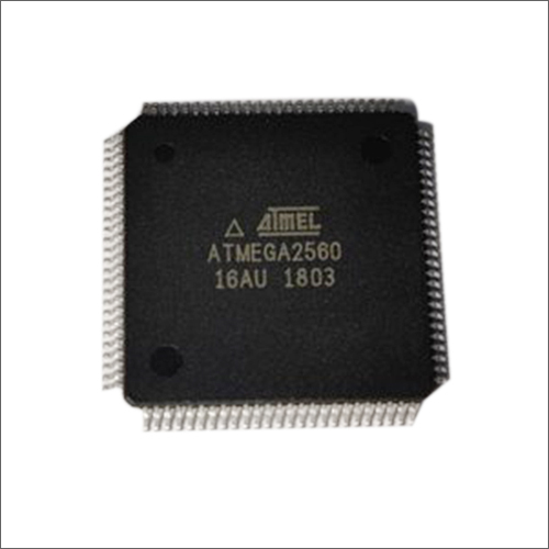 Atmega2560-16au - 8-bit Microcontroller, 4kb Program Memory Size, 10-bit Adc Resolution | Industrial Use, Smd Mounting, 100 Pin Tqfp, Black, 14mm Dimensions