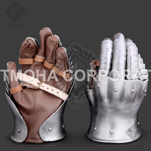 Medieval Wearable Gauntlets / Gloves Armor Hourglass Gauntlets GA0014